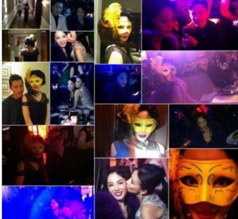 直击明星生日趴奢靡场面：大小S制服秀色诱老公